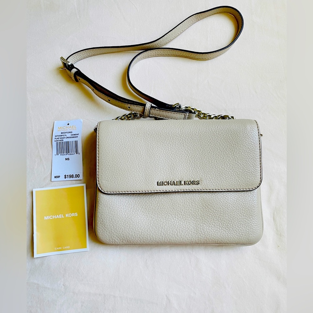 Michael Kors Leather Crossbody Bag (Original price $198)